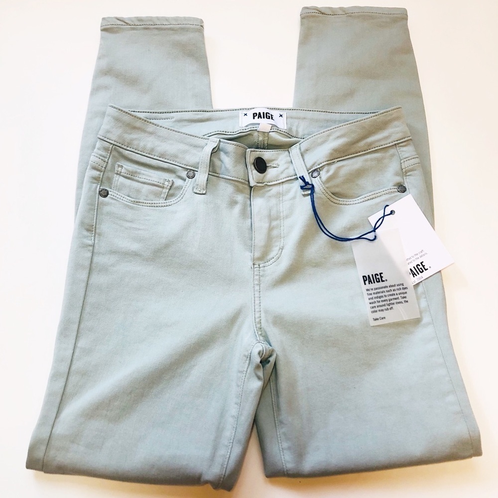 🔥 Paige Verdugo crop skinny ankle jeans NWT sz25